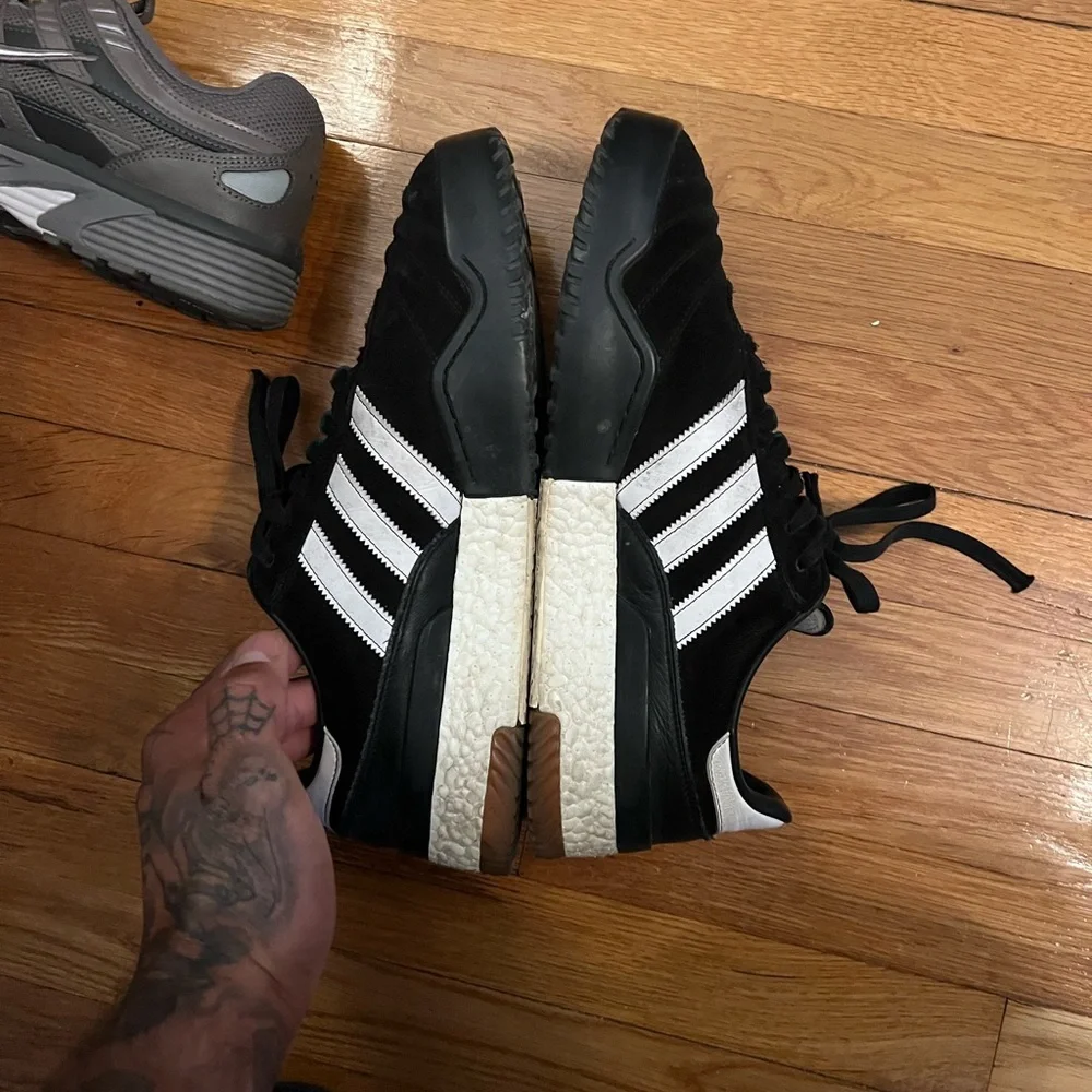 Size 12 - adidas Alexander Wang x Originals Bball Soccer Core Black